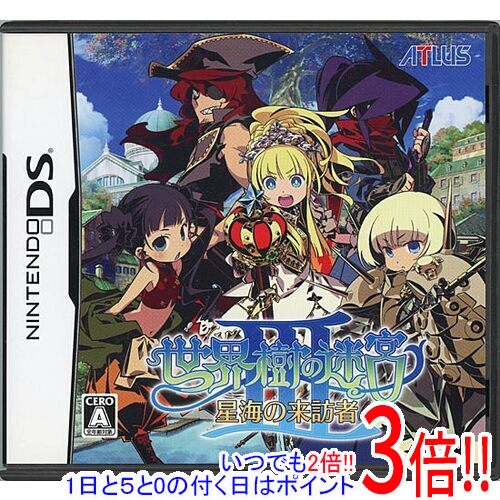 【いつでも2倍！1日と5.0のつく日、18日は3倍！】【中古】世界樹の迷宮III 星海の来訪者 DS