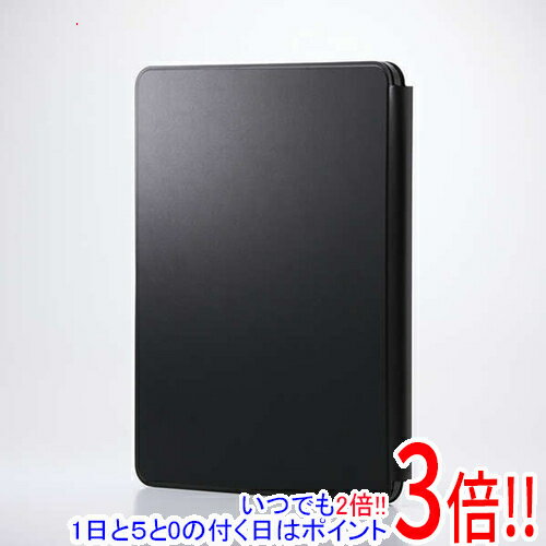 乐天商城 - 【いつでも2倍！1日と5.0のつく日、18日は3倍！】ELECOM 13インチiPad Pro(M4) フラップケース 高さ調整 合成皮革 スリープ対応 TB-A25PLWVH2BK ブラック