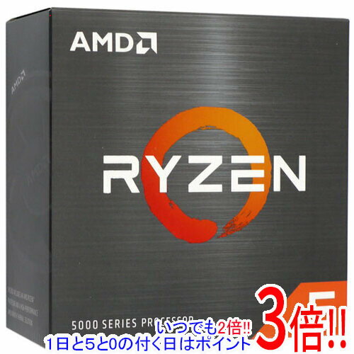 【いつでも2倍！1日と5.0のつく日、18日は3倍！】【中古】AMD Ryzen 5 5500 100-100000457 3.6GHz Socket AM4 元箱あり