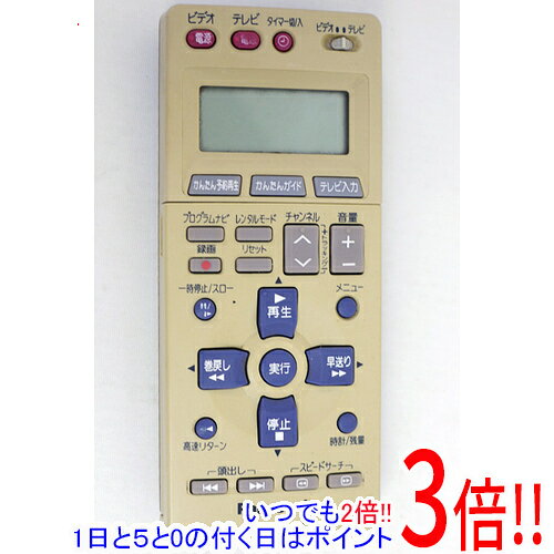 Rakuten - 【いつでも2倍！1日と5.0のつく日、18日は3倍！】【中古】Panasonic ビデオリモコン EUR7906KF0