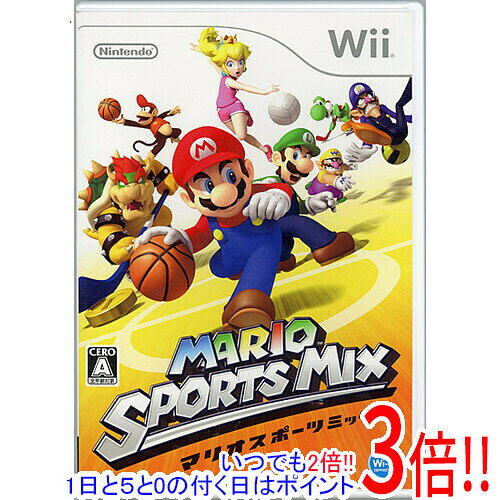 【いつでも2倍！1日と5.0のつく日、18日は3倍！】【中古】MARIO SPORTS MIX(マリオスポーツミックス) Wii
