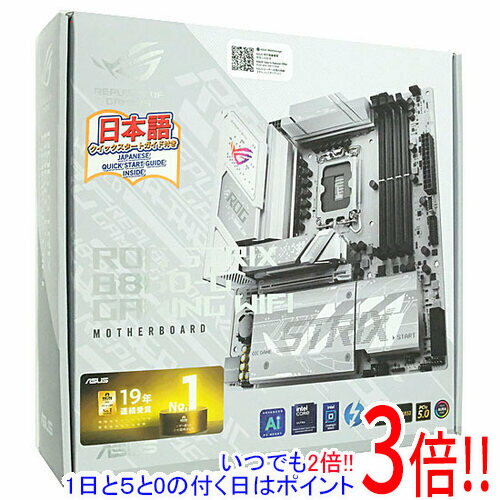 【いつでも2倍！1日と5.0のつく日、18日は3倍！】ASUS製 MicroATXマザーボード ROG STRIX B860-G GAMING WIFI LGA1851