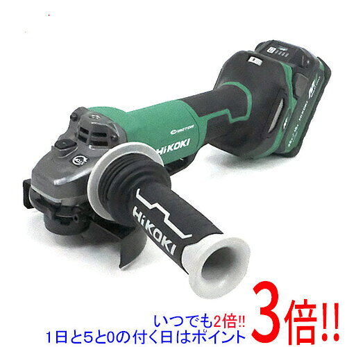 商品名HiKOKI コードレスディスクグラインダ G3613DD (2XPZ)商品状態新品です。当店では電動工具に関しましての初期不良の対応期間を2週間と定めさせていただいております。それ以降の使用に関しましての不良は当店で対応致しかねます。プロ用の専門工具となる為、メーカーでの保証がございません。予めご了承の上、ご購入の検討をお願い致します。型番G3613DD (2XPZ)仕様[仕様]タイプ：グラインダー形状：ディスク動力：電気(充電式)回転数：3200〜10000 rpm砥石寸法(外径)：125 mm砥石寸法(穴径)：22 mm対応電圧：36Vバッテリー：標準充電器：標準ケース：標準重量：2.7 kg[付属バッテリー]リチウムイオン：○バッテリー電圧・容量：36V 2.5Ah/18V 5Ah×2個充電時間：25 分[付加機能]変速機能：○標準付属品：レジノイドフレキシブルトイシ、防振形サイドハンドル、スパナ、六角棒スパナ、ホイルワッシャB3(ダイヤ用)、新型マルチボルト蓄電池(BSL36A18X)×2個、急速充電器、電池カバー、システムケース3備考PSマークの種類 PSEマーク届出事業者名 工機ホールディングス(株)その他※掲載画像は代表画像です。実際の商品と細部が異なる場合がございますので、商品状態につきましては表記の内容をご確認ください。※返品についてはこちらをご覧ください。　