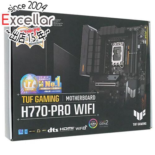 【いつでも2倍！5．0のつく日は3倍！1日も18日も3倍！】ASUS製 ATXマザーボード TUF GAMING H770-PRO WIFI LGA1700