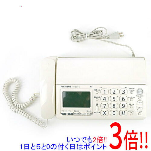商品名【中古】Panasonic 普通紙ファクス KX-PD301-W 本体のみ 本体いたみ商品状態動作確認済の中古品です。※本体が日焼けしております。※中古品ですので、傷、汚れがございます。ご理解の上、ご検討お願いします。商品名普通紙ファクス型番KX-PD301-Wメーカー名パナソニック付属品※付属品なし。本体のみとなります。ご確認後、ご検討お願い致します。 その他 ※商品の画像はイメージです。その他たくさんの魅力ある商品を出品しております。ぜひ、見て行ってください。※返品についてはこちらをご覧ください。　