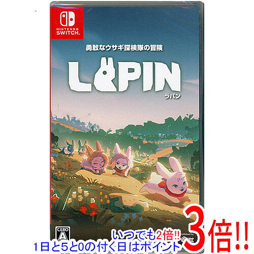 【いつでも2倍！1日と5.0のつく日、18日は3倍！】LAPIN(ラパン) 勇敢なウサギ探検隊の冒険 初回特典付き Nintendo Switch