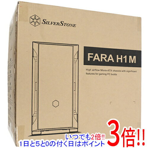 【いつでも2倍！1日と5.0のつく日、18日は3倍！】SILVERSTONE製 PCケース SST-FAH1MB