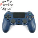 【いつでも2倍!5.0のつく日、18日は3倍!】【中古】SONY ワイヤレスコントローラー DUALSHOCK4 ミッドナイト・ブルー CUH-ZCT2J22 本体のみ 本体いたみ