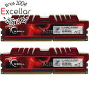 【中古】G.Skill F3-10666CL9D-8GBXL DDR3 PC3-10666 4GB 2枚組