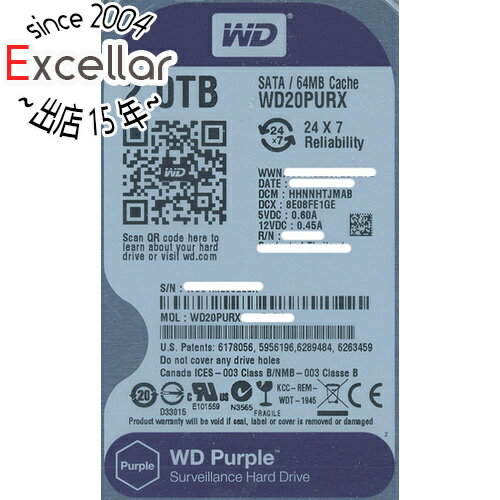 ył2{I5D0̂3{I1183{IzWestern DigitalHDD WD20PURX 2TB SATA600