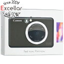 【延長保証対応!!】【新品訳あり(箱きず・やぶれ)】 Canon カメラ付きミニフォトプリンター iNSPiC ZV-123-MBK マットブラック