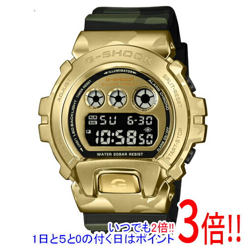 【延長保証対応!!】CASIO 腕時計 G-SHOCK BOLD CAMO Series CAMO AND GOLD GM-6900CMG-3JF