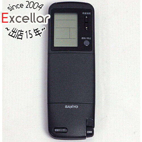【いつでも2倍！5.0のつく日、18日は3倍！】【中古】SANYO製 エアコンリモコン STK-RCS-L2VA(K)