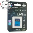 商品名ADATA SDXCメモリーカード ASDX64GUICL10RD 64GB商品状態 新品 商品説明 ●フルHD撮影 高速メモリーカード SD3.0規格(超高速規格 Ultra High Speed 1、UHS-I)準拠、スマートフォンでのフルHD撮影などに最適です。 ●撮影データを保護する高い耐久性 撮影データはエラー訂正(ECC)により高精度に記録されるとともに、防水、耐衝撃、耐磁性、耐X線、耐熱性と高い耐久性によって保護されます。商品名 SDXCメモリーカード型番 ASDX64GUICL10RD [64GB]仕様 規格 SDA 3.0 / SDスピードクラス Class 10 / UHS-I / UHSスピードクラス1 外形寸法 24 x 32 x 2.1mm 質量 約2 g 電源電圧 2.7-3.6V 使用温度範囲 -25°C - 85°C 認証・環境仕様 FCC、CE、BSMI、VCCI 対応機種 SDスロットを持つPC、デジタルカメラなどの機器 メーカー ADATA その他 ※商品の画像はイメージです。その他たくさんの魅力ある商品を出品しております。ぜひ、見て行ってください。※返品についてはこちらをご覧ください。　