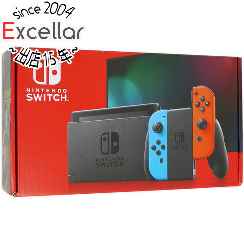 【いつでも2倍！5．0のつく日は3倍！1日も18日も3倍！】【中古】任天堂 Nintendo Switch バッテリー拡張モデル HAD-S-KABAA ネオンブルー・ネオンレッド 液晶画面いたみ 元箱あり