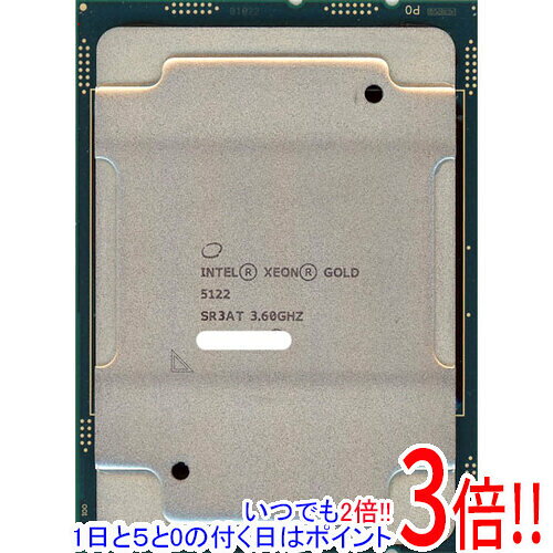 樂天商城 - 【いつでも2倍！1日と5.0のつく日、18日は3倍！】【中古】Xeon Gold 5122 3.6GHz 105W LGA3647 SR3AT