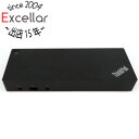【いつでも2倍!5.0のつく日、18日は3倍!】【新品(開封のみ)】 Lenovo ThinkPad ハイブリッド USB Type-C/USB Type-A ドック 40AF0135JP ブラック(2)
