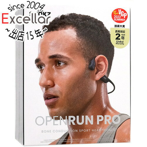 【いつでも2倍！5．0のつく日は3倍！1日も18日も3倍！】Shokz 骨伝導ワイヤレスイヤホン OpenRun Pro SKZ-EP-000007 ブラック