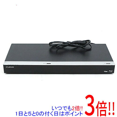 【いつでも2倍！1日と5.0のつく日、18日は3倍！】【中古】フナイ ブルーレイディスクレコーダー FBR-HT2000 リモコンなし
