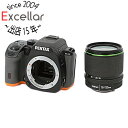 【中古】PENTAX 一眼レフ K-S2 18-135WRキット ブラック×オレンジ(2)