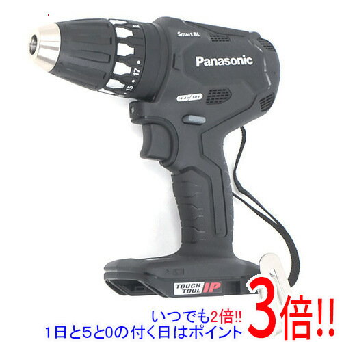 【いつでも2倍！5．0のつく日は3倍！1日も18日も3倍！】【新品(開封のみ)】 Panasonic 充電ドリルドライバー 本体のみ EZ74A3X-B 黒