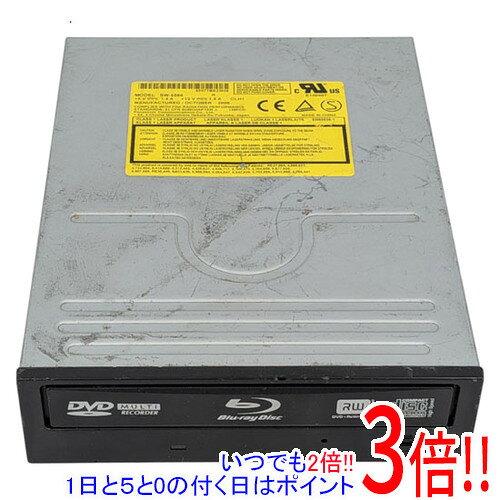 商品名【中古】Panasonic 内蔵型ブルーレイドライブ SW-5584 本体いたみ商品状態動作確認済みの中古品です。※中古品のため、使用感や傷、汚れ等がございます。※本体に割れ・キズ・汚れなどの傷みが見られます。型番SW-5584仕様インターフェース Serial ATA（1.5Gbps）バッファー容量 8MBエラーレート ソフトリードエラー 10-9以下ハードリードエラー 10-12以下設置方向 横置き・縦置き外形寸法 幅146.0mm × 高さ41.1mm × 奥行き190.0mmBD-R（1層 / 2層） 8倍速BD-RE（1層 / 2層） 2倍速DVD-RAM 5倍速DVD-R 16倍速DVD-R DL （片面2層） 8倍速DVD-RW 6倍速DVD＋R 16倍速DVD＋R DL （片面2層） 8倍速DVD＋RW 8倍速CD-R 48倍速CD-RW 24倍速付属品※画像のものがすべてです。ご確認後、ご検討お願い致します。その他※掲載画像は代表画像です。実際の商品と細部が異なる場合がございますので、商品状態につきましては表記の内容をご確認ください。※返品についてはこちらをご覧ください。　