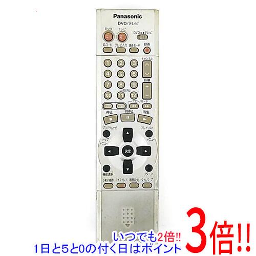Rakuten - 【いつでも2倍！1日と5.0のつく日、18日は3倍！】【中古】Panasonic DVDリモコン EUR7615KC0 本体いたみ