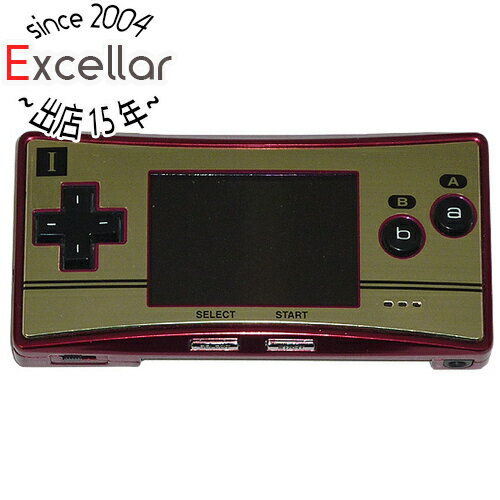 商品名【中古】任天堂 ゲームボーイミクロ ファミコンカラー OXY-S-GA 本体のみ 液晶画面いたみ商品状態 動作確認済みの中古品です。 ※液晶やけによる黄ばみがあります。 ※中古品ですので、傷、汚れ等ある場合がございます。商品説明 さらに小さく、そして軽く。 スリムでコンパクトなゲームボーイ。 商品名 ゲームボーイミクロ ファミコンカラー基本仕様 液晶 透過型TFTカラー液晶（バックライト付、5段階輝度調整可） 画面サイズ 2.0型（28.32mm × 42.48mm） 解像度 240 × 160ドット 表示能力 32000色 CPU 32bit RISC-CPU ＋ 8bit CISC-CPU メモリ 288KB WRAM ＋ 96KB VRAM（全てCPUに内蔵） サウンド スピーカー、ヘッドホン端子付 対応ソフト ・ゲームボーイアドバンス専用カートリッジ 付属品 ※ACアダプタなし。 ※付属品なし。本体のみとなります。ご確認後、ご検討お願い致します。その他 ※商品の画像はイメージです。その他たくさんの魅力ある商品を出品しております。ぜひ、見て行ってください。※返品についてはこちらをご覧ください。　