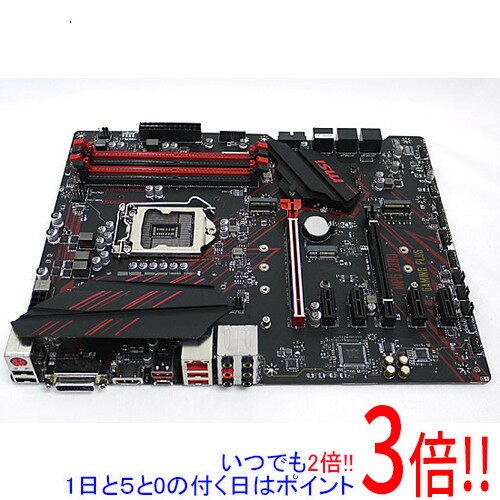 【いつでも2倍！1日と5.0のつく日、18日は3倍！】【中古】MSI ATXマザーボード MPG Z390 GAMING PLUS LGA1151 訳あり