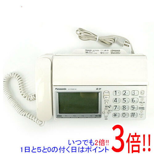 商品名【中古】Panasonic 普通紙ファクス KX-PD600-W 本体のみ 本体いたみ商品状態動作確認済みの中古品です。※本体に日焼けがあります。※中古品ですので、傷、汚れ等がございます。ご理解の上、ご検討お願いします。商品名普通紙ファクス型番KX-PD600-Wメーカー名パナソニック付属品※付属品なし。本体のみとなります。ご確認後、ご検討お願い致します。 その他 ※商品の画像はイメージです。その他たくさんの魅力ある商品を出品しております。ぜひ、見て行ってください。※返品についてはこちらをご覧ください。　