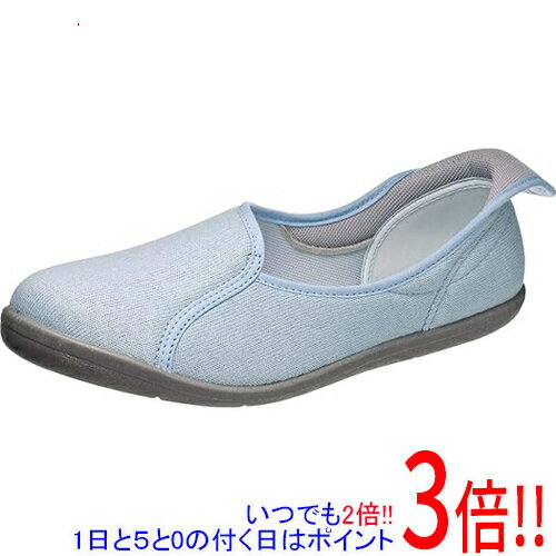 Rakuten - 【いつでも2倍！1日と5.0のつく日、18日は3倍！】ASAHI アサヒシューズ 24.5cm L レディース 快歩主義 ルームシューズ KS30162 KHS L167RS パウダーブルー