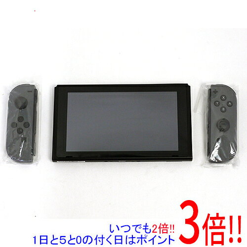 商品名【中古】任天堂 Nintendo Switch グレー ドックなし商品状態 動作確認済の中古品です。 ※中古品ですので、傷、汚れ等ある場合がございます。 ご理解の上、ご検討お願いします。 商品説明 カタチを変えてどこへでも シーンに合わせてカタチを変えるゲーム機「Nintendo Switch」 商品名 Nintendo Switch [グレー] 型番 HAC-S-KAAAA 仕様 [スペック] タイプ 据え置き/携帯ゲーム機 ストレージ容量 32GB 入出力端子 USB Type-C端子 x1/ヘッドホンマイク端子×1/microSD・microSDHC・microSDXCメモリーカードx1 ディスプレイサイズ 6.2インチ 駆動時間(目安) 約2.5〜6.5時間 充電時間 約3時間※本体をスリープして充電したときの時間です。 オンライン対応 ○ [サイズ・重量] サイズ 縦102mm×横239mm×厚さ13.9mm(Joy-Con取り付け時)※最大の厚さは28.4mm 重量 約297g(Joy-Con取り付け時：約398g) [カラー] カラー グレー 付属品 ※Nintendo Switchドックはありません。※画像のものがすべてです。ご確認後、ご検討お願い致します。 その他 ※商品の画像はイメージです。その他たくさんの魅力ある商品を出品しております。ぜひ、見て行ってください。※返品についてはこちらをご覧ください。　