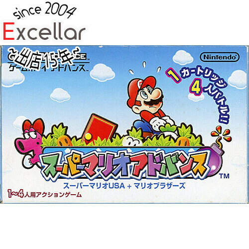 【いつでも2倍!5.0のつく日、18日は3倍!】【中古】スーパーマリオアドバンス GBA 外箱いたみ