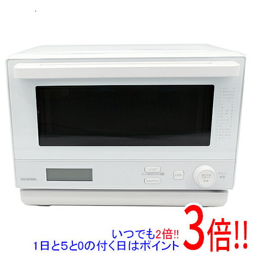 【延長保証対応!!】アイリスオーヤマ スチームオーブンレンジ 18L MO-F1808-CW ホワイト