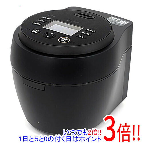 【ポイント10倍】 三菱電機 炊飯器 本炭釜 紬 NJ-BW10J-B [炭漆黒] [タイプ：IH炊飯器 炊飯量：5.5 合 早炊き：○ 保温時間：24 時間] 【P10倍】