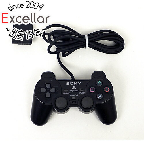 【いつでも2倍!5.0のつく日、18日は3倍!】【中古】SONY アナログコントローラ DUALSHOCK2 SCPH-10010 ブラック 【いつでも2倍!5.0のつく日、18日は3倍!】【中古】SONY アナログコントローラ DUALSHOCK2 SCPH-10010 ブラック