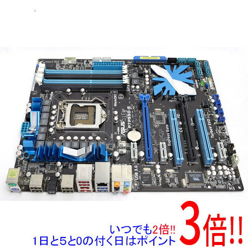 【中古】ASUS ATXマザーボード P7P55D-E LGA1156 訳あり
