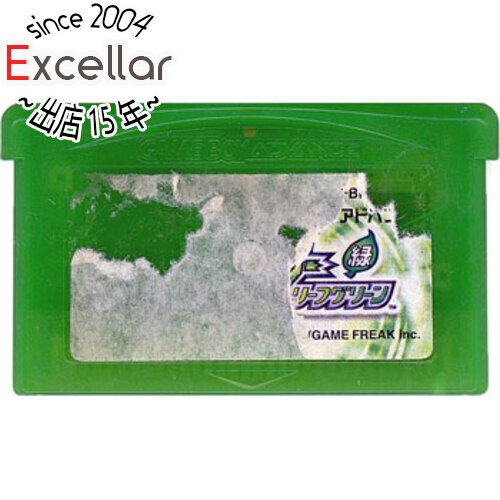 【いつでも2倍!5.0のつく日、18日は3倍!】【中古】ポケットモンスターリーフグリーン GBA ソフトのみ ラベルいたみ 【いつでも2倍!5.0のつく日、18日は3倍!】【中古】ポケットモンスターリーフグリーン GBA ソフトのみ ラベルいたみ