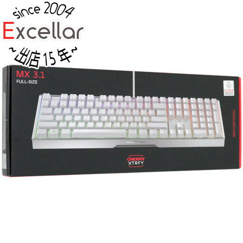 【いつでも2倍!5.0のつく日、18日は3倍!】CHERRY XTRFY ゲーミングキーボード G80-3890HJACN-0 赤軸 ホワイト