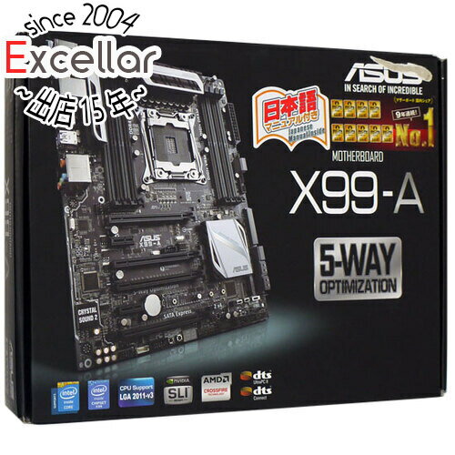 【いつでも2倍!5.0のつく日、18日は3倍!】【中古】ASUS製 ATXマザーボード X99-A LGA2011-3 元箱あり 【いつでも2倍!5.0のつく日、18日は3倍!】【中古】ASUS製 ATXマザーボード X99-A LGA2011-3 元箱あり