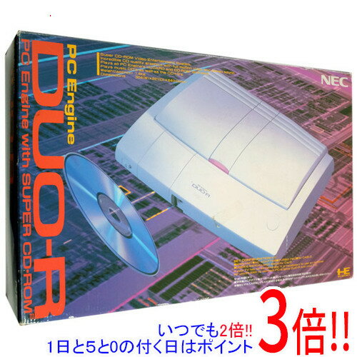 【いつでも2倍!1日と5.0のつく日、18日は3倍!】【中古】NEC PCエンジン DUO-R 訳あり 未使用