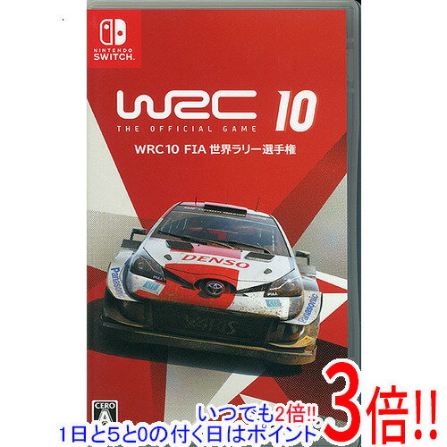 【いつでも2倍！1日と5.0のつく日、18日は3倍！】【中古】WRC10 FIA世界ラリー選手権 Nintendo Switch