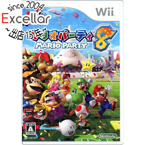 【いつでも2倍！5．0のつく日は3倍！1日も18日も3倍！】【中古】マリオパーティ8 Wii 説明書なし ディスク傷 カバーいたみ