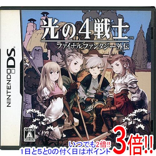 Rakuten - 【いつでも2倍！1日と5.0のつく日、18日は3倍！】【中古】光の4戦士 -ファイナルファンタジー外伝- DS カバーいたみ