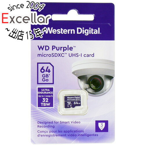 ył2{I5D0̂3{I1183{IzWESTERN DIGITAL microSDXC[J[h WDD064G1P0C 64GB