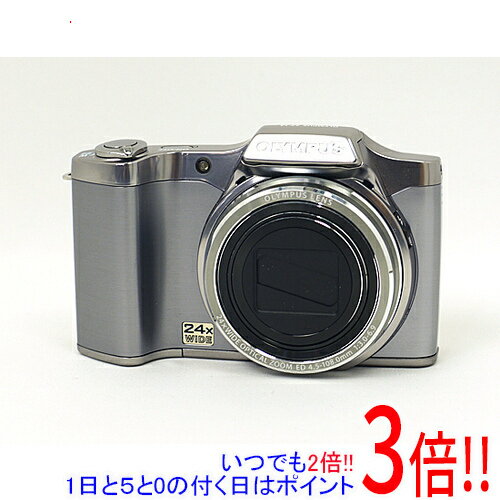 【いつでも2倍！1日と5.0のつく日、18日は3倍！】【中古】OLYMPUS デジカメ SZ-14 SLV 1400万画素