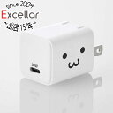 【いつでも2倍!5.0のつく日、18日は3倍!】ELECOM USB Power Delivery 30W AC充電器 MPA-AC10230WF しろちゃん(ホワイト×ブラック)|詳細画像