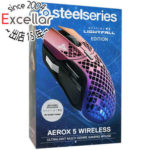 SteelSeries ゲーミングマウス Aerox 5 Wireless Destiny 2:Lightfallエディション 62402