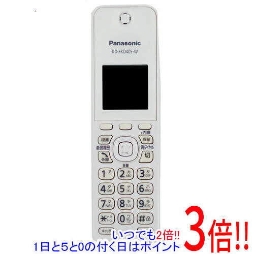 �ڤ��ĤǤ�2�ܡ�1����5.0�ΤĤ�����18����3�ܡ��ۡ���š�Panasonic ���߻ҵ� KX-FKD405-W ���ΤΤ� ���Τ�����