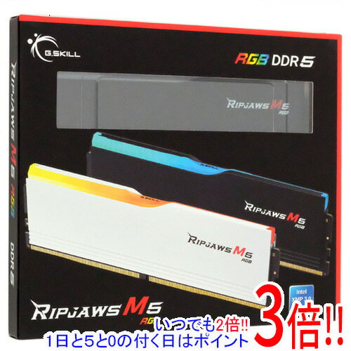 G.Skill デスクトップ用 F5-6400J3648F16GX2-RM5RK DDR5 PC5-51200 16GB 2枚組